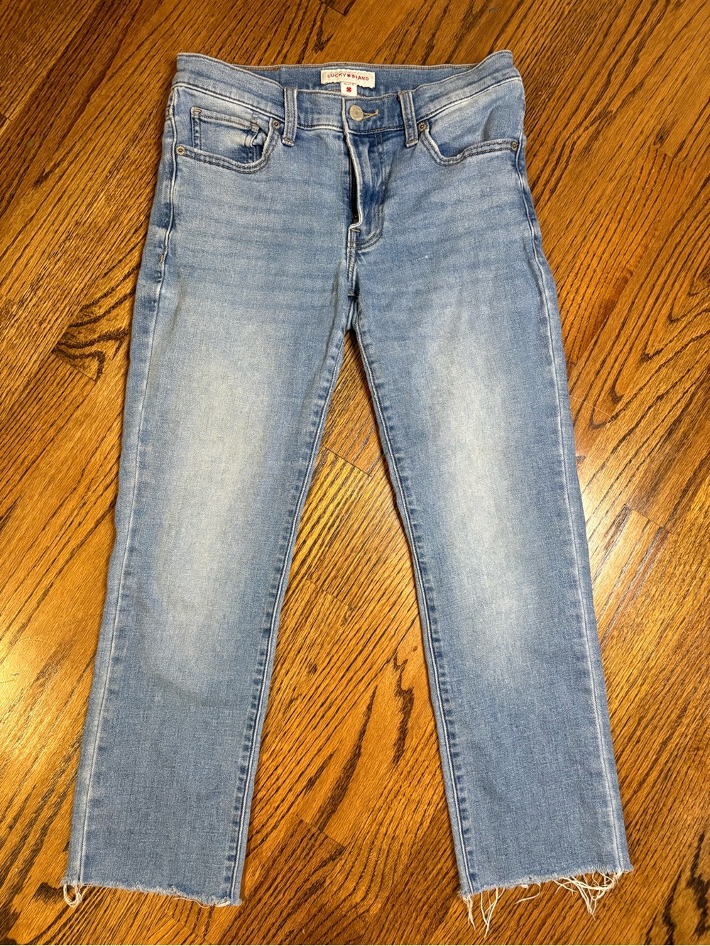 Lucky Brand Light Wash Slim Straight Jeans